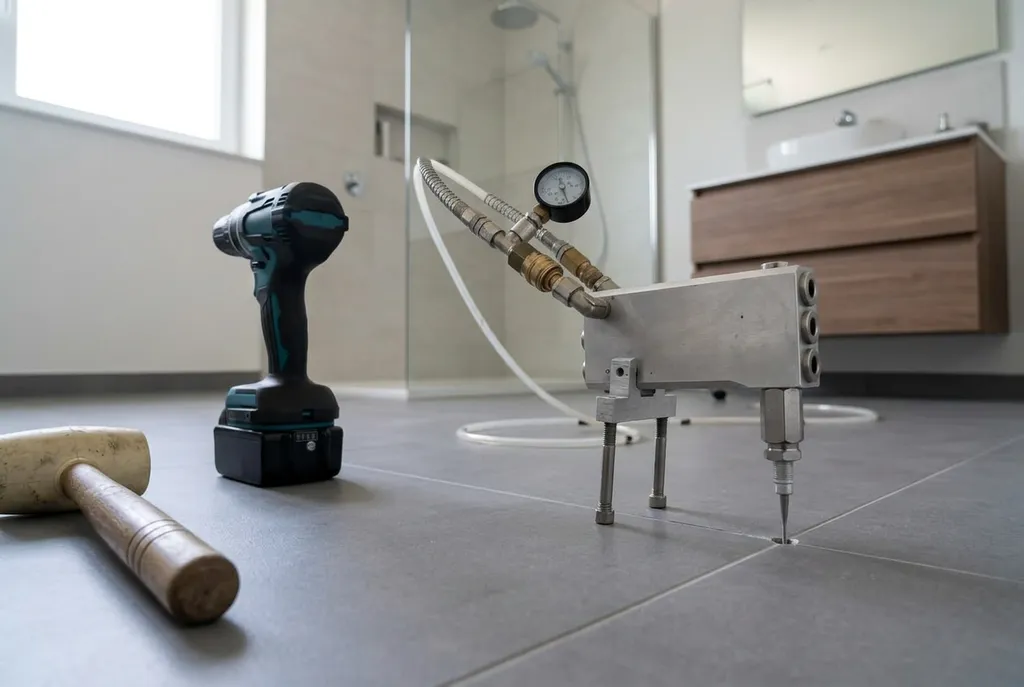 Kitbedrijf Delft – holle tegels injecteren